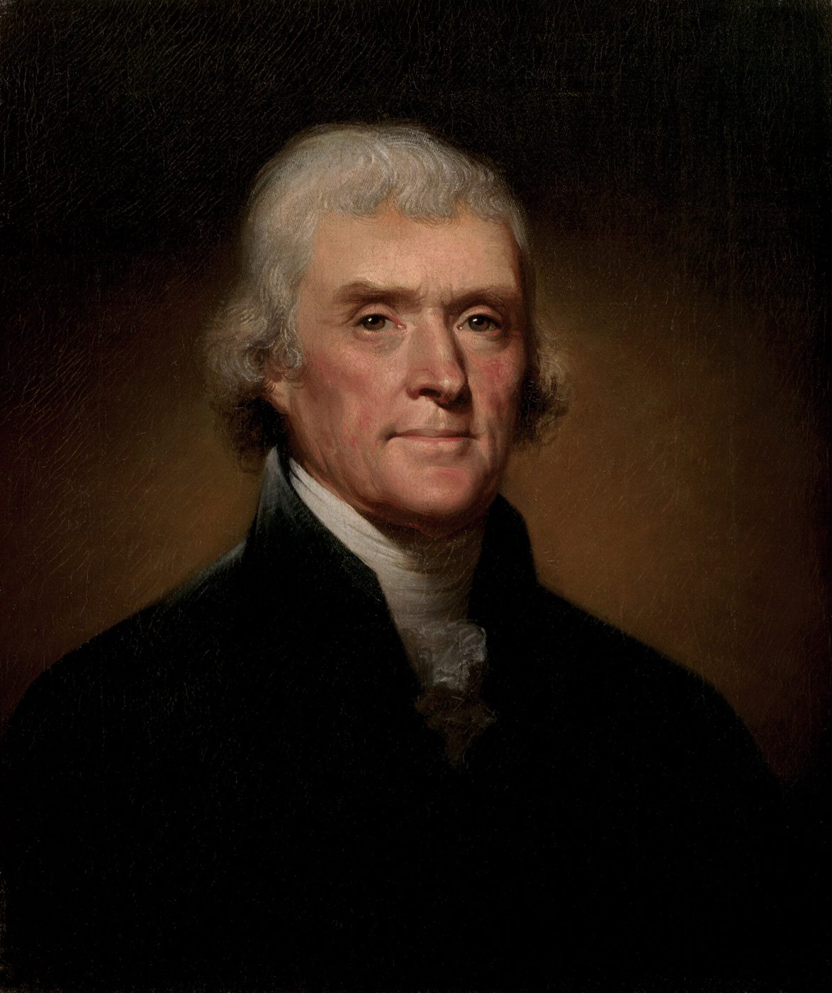 Portrait of Thomas Jefferson by Rembrandt Peale, 1800